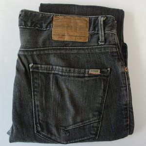 Van’s Men’s Black/Dark Grey Jeans V66 Slim